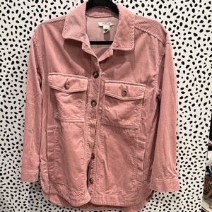 Madewell Yorkway Corduroy Shacket Shirt Jacket XS